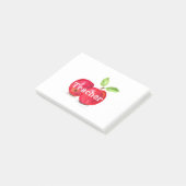 Waterverf Rode appels lerarenopleiding fruit Post-it® Notes (Schuin)