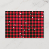 Waterverf Rode Auto Kerstboom Uitnodiging Kaart (Achterkant)