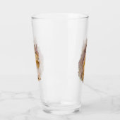 Waterverf rode eekhoorn glas (Links)