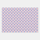 Waterverf rode en blauwe kreeften inpakpapier vel (Voorkant 3)