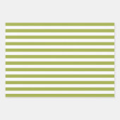 Waterverf rode groene bloemen. Bloemenpatroon Inpakpapier Vel (Voorkant 2)