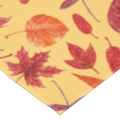 Waterverf rode herfstbladeren tafelkleed (Gekanteld)