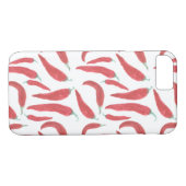waterverf rode hete Spaanse peper Case-Mate iPhone Case (Achterkant (Horizontaal))