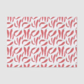 waterverf rode hete Spaanse peper Tissuepapier (Voorkant)