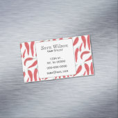 waterverf rode hete Spaanse peper Visitekaartje Magneet (Voorbeeld)