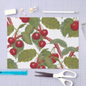 Waterverf  rode kersen tissuepapier (Craft)