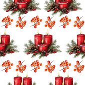  waterverf rode kerstkaarsdeken fleece deken