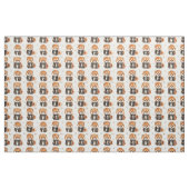 Waterverf rode panda's stof (Fat Quarter)