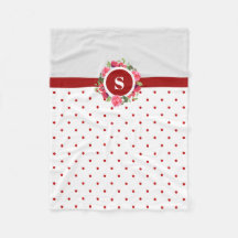 Waterverf Rode papaver roze rozen cirkelspier Warm