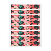 Waterverf rode ventilator (Vel)