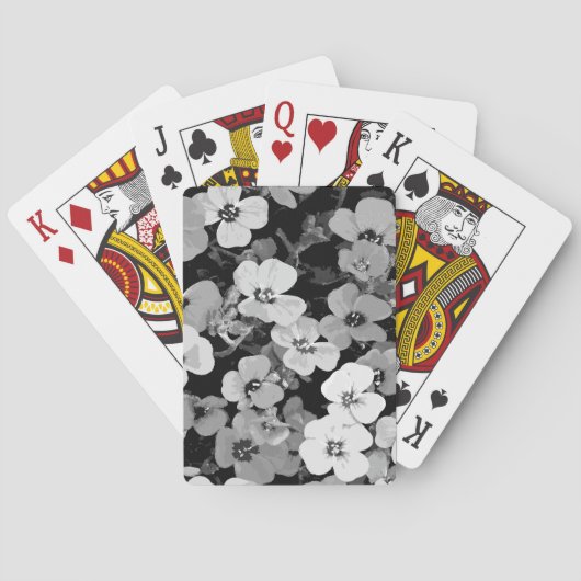 Waterverf rode ventilator 2 pokerkaarten (Achterkant)