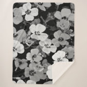 Waterverf rode ventilator 2 sherpa deken (Voorkant)