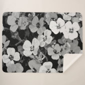 Waterverf rode ventilator 2 sherpa deken (Voorkant (horizontaal))