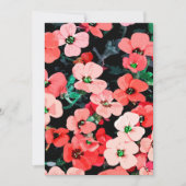 Waterverf rode ventilator bedankkaart (Voorkant)