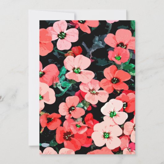 Waterverf rode ventilator kaart (Achterkant)