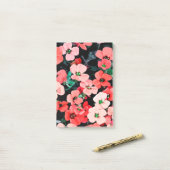 Waterverf rode ventilator post-it® notes (Op bureau)