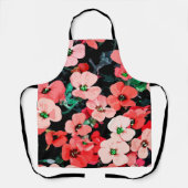 Waterverf rode ventilator schort (Voorkant)