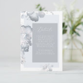 Waterverf Romance Details Kaart (Staand voorkant)