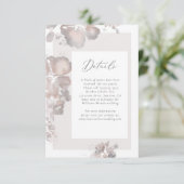 Waterverf Romance Details Kaart (Staand voorkant)