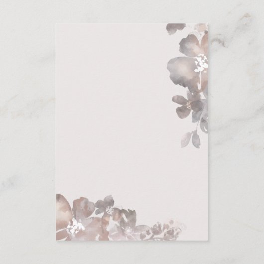 Waterverf Romance Details Kaart (Achterkant)