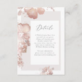 Waterverf Romance Details Kaart (Voorkant)