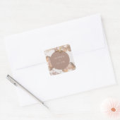 Waterverf Romance Square Sticker (Envelop)