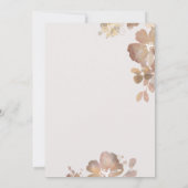 Waterverf Romance Uitnodiging (Achterkant)