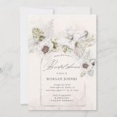 waterverf romantisch bloemetjesVrijgezellenfeest I Kaart (Voorkant)