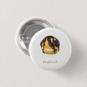 Waterverf Ronde Button 3,2 Cm (Voorkant /achterkant)