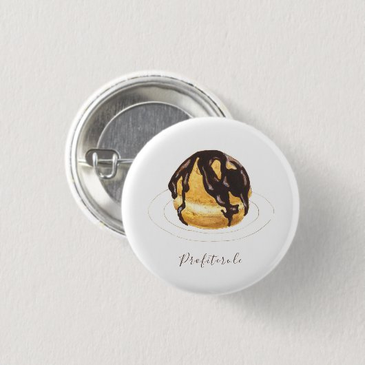 Waterverf Ronde Button 3,2 Cm (Voorkant /achterkant)