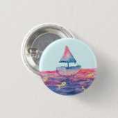 Waterverf Ronde Button 3,2 Cm (Voorkant /achterkant)