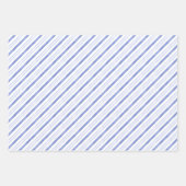 Waterverf Rood & Blauw Plaid Inpakpapier Vel (Voorkant 3)