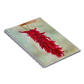 Waterverf Rood Chili Ristra New Mexico Notitieboek (Rechterzijde)