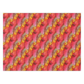 Waterverf rood geel tafelkleed (Voorkant (Horizontaal))