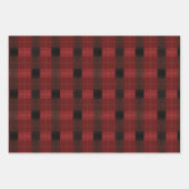 Waterverf rood, groen en zeemacht inpakpapier vel (Voorkant)