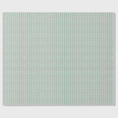 Waterverf Rood & Groen Kerstmis Topiary Cadeaupapier (Vlak)