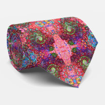 Waterverf Rood Groovy Abstract Retro Vloeibare Dra
