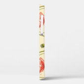 Waterverf rood klaproos patroon. Case-Mate iPhone case (Achterkant / Links)