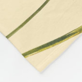 Waterverf rood klaproos patroon. fleece deken (Hoek)