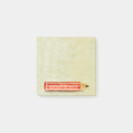 Waterverf Rood Potlood Post-it® Notes