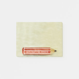 Waterverf Rood Potlood Post-it® Notes