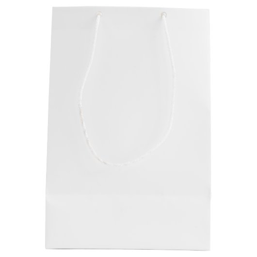 Waterverf Rood rozenrood Struik Medium Cadeauzakje (Achterkant)