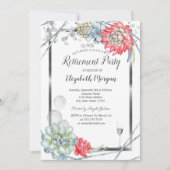 Waterverf Rood Succulosans Kaart (Voorkant)