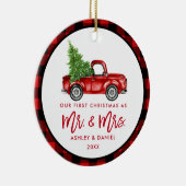 Waterverf  rood voetstuk penseel Script Keramisch Ornament (Rechts)