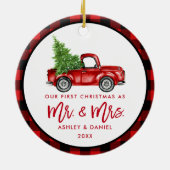 Waterverf  rood voetstuk penseel Script Keramisch Ornament (Achterkant)