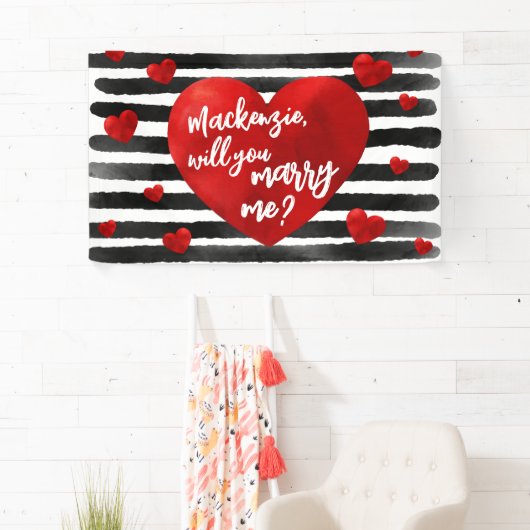 Waterverf Rood & zwart maakt deel uit van mijn voo Spandoek (Insitu)