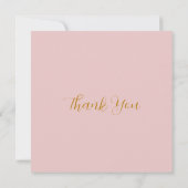 Waterverf ROOS Bedankkaart (Achterkant)