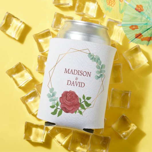 Waterverf Roos Blikjeskoeler (Insitu Zomer)