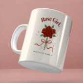 Waterverf Roos Bloem Illustratie Mok