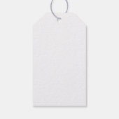 Waterverf Roos Bloemenbruiloft Cadeaulabel (Achterkant)